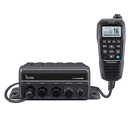 Icom M510BB Black Box VHF With HM195GB Black M510BB 21 USA - Apollo Lighting