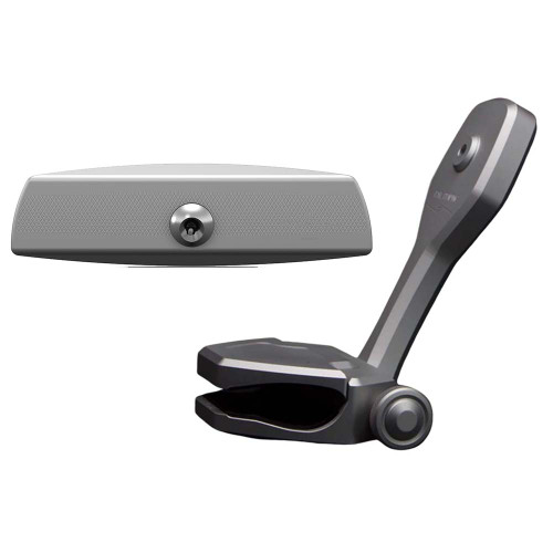PTM Edge Mirror/Bracket Kit w/VR-140 Elite Mirror & ZXR-361 (Titanium Grey) P12848-1361TEBGR