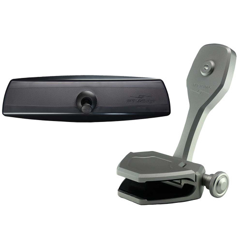 PTM Edge Mirror/Bracket Kit w/VR-140 PRO Mirror & ZXR-300 (Titanium Grey) P12848-2300TEBGR