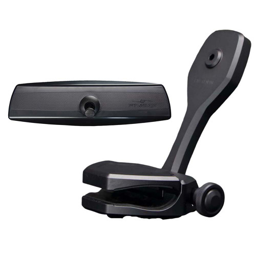 PTM Edge Mirror/Bracket Kit w/VR-140 PRO Mirror & ZXR-361 (Black) P12848-2361TEBBK