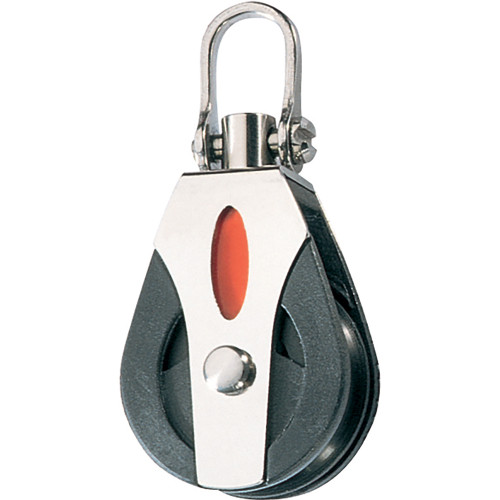 Ronstan Series 30 Utility Ball Bearing Block - Single, Swivel Shackle Head RF30100