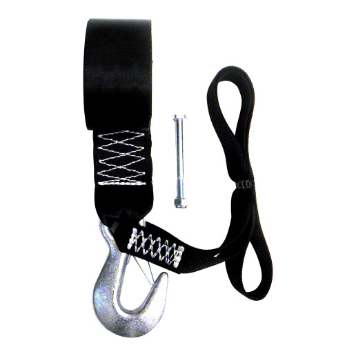 Rod Saver PWC Winch Strap Replacement w/Soft Hook - 12' PWC12SH