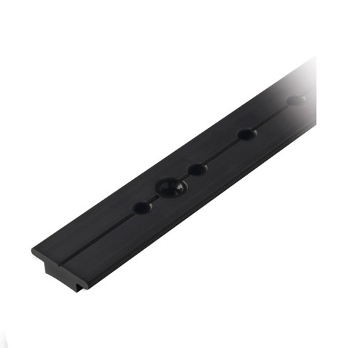 Ronstan Series 25 T-Track - Racing Track - Black - 25mm (1") Stop Hole Centers RC7251-1.0A - Apollo Lighting