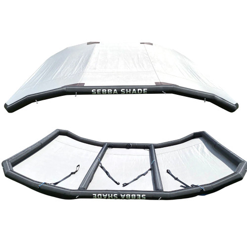 Sebba Shade 8 x 12 ft. White Sun Shade f/Boats 26'+ SS8X12WHT