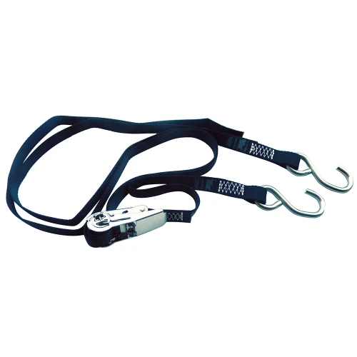 Rod Saver Stainless Steel Ratchet Gunwale Tie-Down - 1" x 10' SSRGW10
