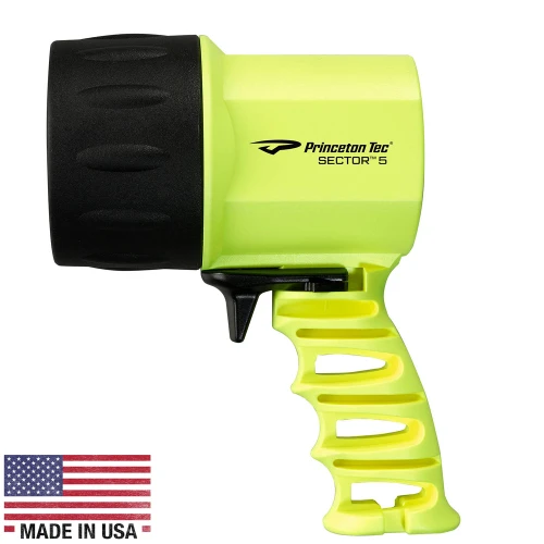 Princeton Tec Sector 5 LED Light - Neon Yellow S522-NY