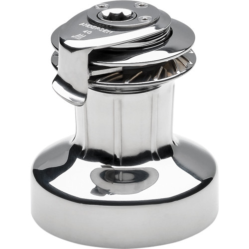 ANDERSEN 40 ST FS - 2-Speed Self-Tailing Manual Winch - Full Stainless Steel RA2040010000
