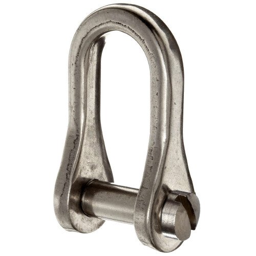 Ronstan Standard Dee Slotted Pin Shackle - 5/32" Pin - 5/8"L x 3/8"W RF615
