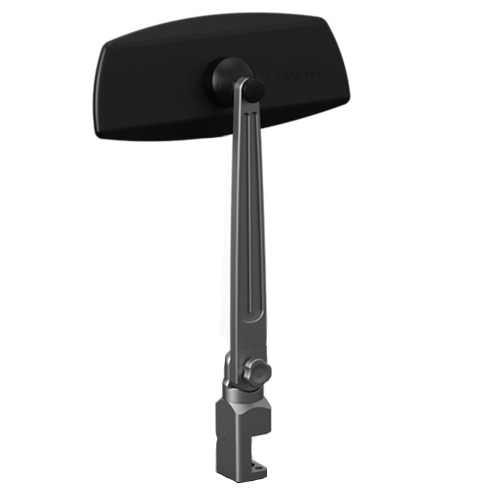 PTM Edge Pontoon Mirror/Bracket Kit w/VR-100 Pro & PCX-200 (Titanium Grey) P13157-200TEBGR