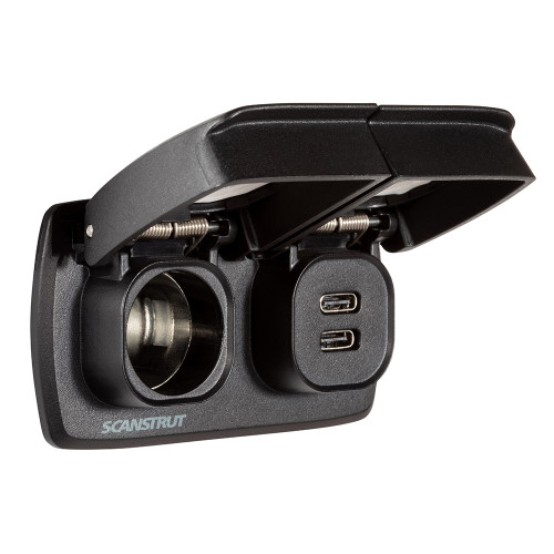 Scanstrut Flip Pro Multi - Dual USB-C & 12V Power Socket SC-MULTI-F1