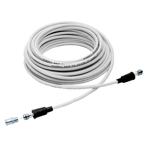 Hubbell TV99 50 Foot White TV Shore Cord TV99W