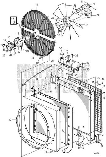 Volvo Penta Flange Screw - Volvo Penta (984754)