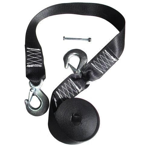 Rod Saver Winch Strap Replacement w/Safety Strap - 20' WS20S