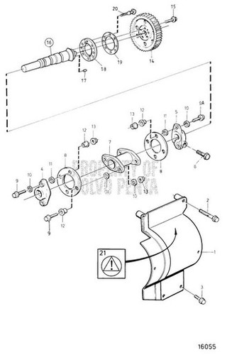 Volvo Penta 6 Point Socket Screw (V2) (1556747)