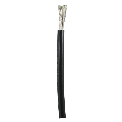 Ancor Black 1 AWG Battery Cable - Sold By The Foot 1150-FT - Apollo Lighting