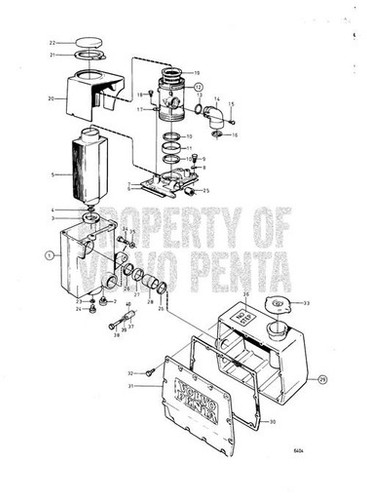 Volvo Penta Cover - Volvo Penta (834576)