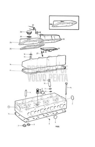 Volvo Penta Flange Screw - Volvo Penta (838775)