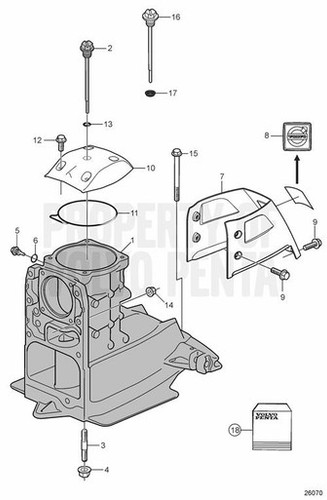 Volvo Penta Cover - Volvo Penta (21709797)