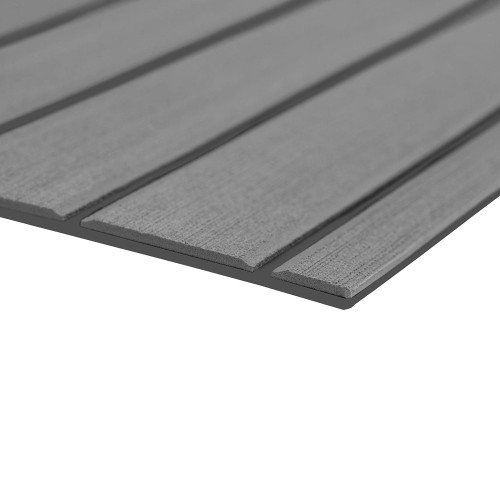 SeaDek 40" x 80" 6mm Teak Full Sheet - Brushed Texture - Storm Grey/Dark Grey (1016mm x 2032mm x 6mm) 32279-81029