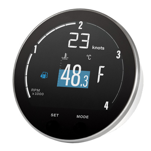 Veratron 85mm (3-3/8") VMH-35D Diesel Multifunction Gauge - NMEA2000 Certified (12-24V) B00171201