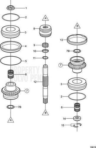 Volvo Penta Shim Volvo Penta - Volvo Penta (3852370)