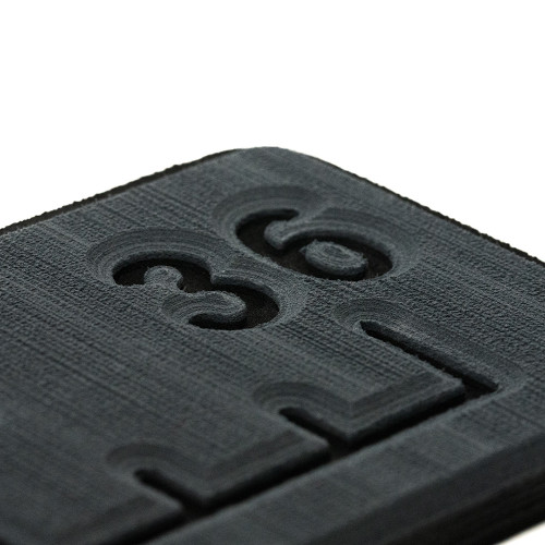 SeaDek 36" Routed Ruler - 6mm - Brushed Texture - Dark Grey/Black 53583-80067 - Apollo Lighting