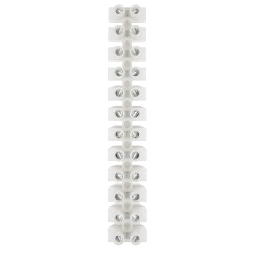 Pacer 40A Euro Style Terminal Block - 12 Positions - 5 Pack E400-12-5