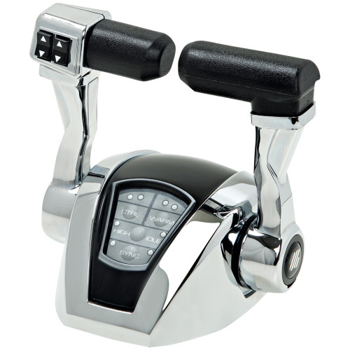 UFlex Power A Electronic Control Package - Dual Engine/Single Station - Mechanical Throttle/Mechanical Shift w/Trim MM21T - Apollo Lighting