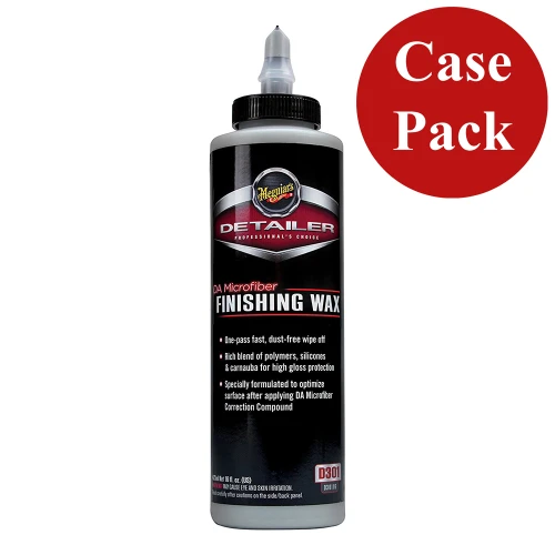 Meguiar's DA Microfiber Finishing Wax - 16oz *Case of 6* D30116CASE