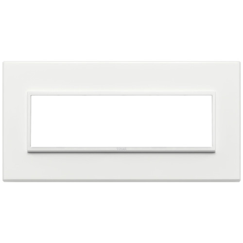 Vimar - Eikon EVO 21657 Cover Plate - 7 Module, Metal - Apollo Lighting