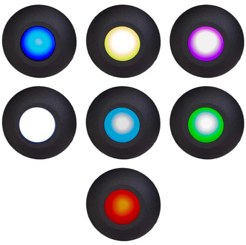 Plash - Gravity RGB LED Deck Light - 1.2W, 0.2A, IP67, 12V DC - Apollo Lighting