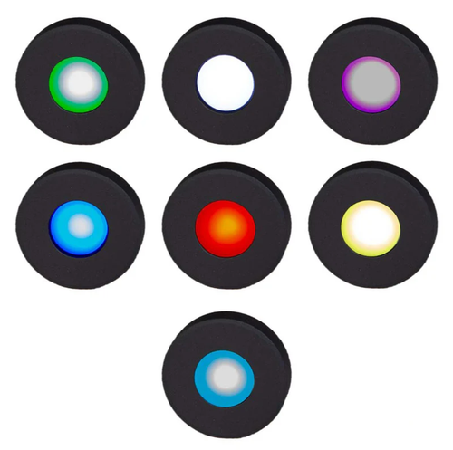 Plash - Gravity RGB LED Deck Light - 1.2W, 0.2A, IP67, 12V DC