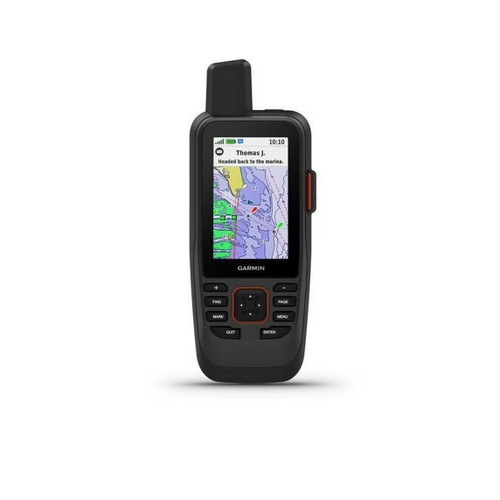 Garmin GPSMAP 86sci Handheld GPS, inReach Satellite Communication, BlueChart g3 U.S. Coastal Charts, IPX7, Floating