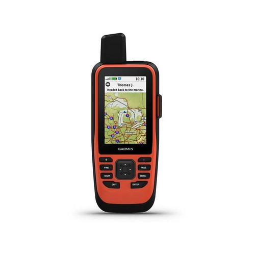 Garmin GPSMAP 86i Handheld Marine GPS, inReach Satellite Communication, Floating, 3 in Display, IPX7, NMEA 0183 Compatible