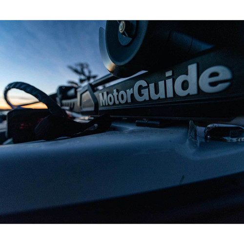MotorGuide Tour Pro Bow Mount Trolling Motor, Pinpoint GPS, 82 lb Thrust, 24V, 45in Shaft, Cable Steer, Foot Control, Freshwater