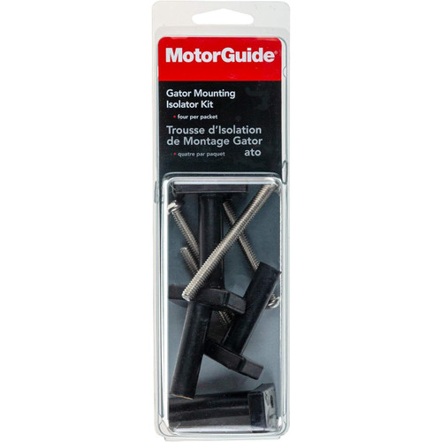MotorGuide Mounting Isolator Kit, 4-Pack, Stainless Steel Bolts