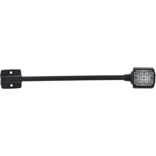 Hella Marine 4532 Series Halogen Chart Reading Lamp, 12V, 295mm Arm, Wall Mount, Red Lens Included