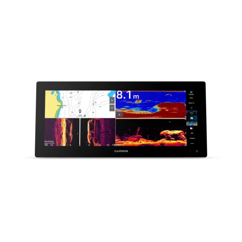 Garmin GPSMAP 1523xsv Marine Chartplotter, 15 in Ultrawide IPS Touchscreen, SideVü, ClearVü, Traditional CHIRP Sonar, Worldwide Basemap, No Transducer, NMEA 2000