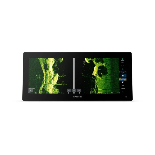 Garmin GPSMAP 1523xsv Marine Chartplotter, 15 in Ultrawide IPS Touchscreen, SideVü, ClearVü, Traditional CHIRP Sonar, Worldwide Basemap, No Transducer, NMEA 2000