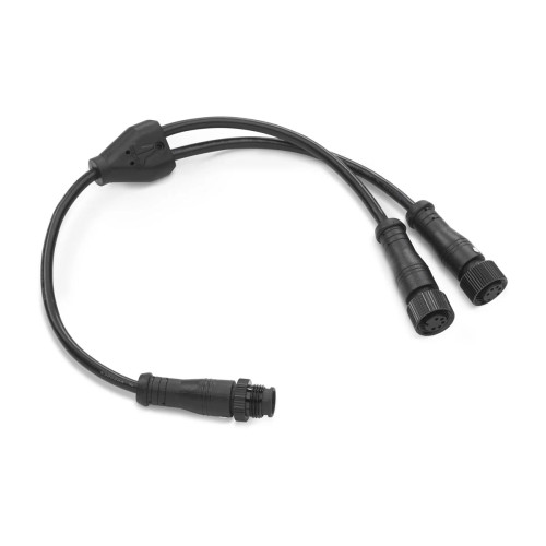 JL Audio MMC-2Y 2-Way Y-Adaptor for MediaMaster Source Units, For Non-NMEA 2000 Remote Controllers, Up to 3 Remotes - Apollo Lighting