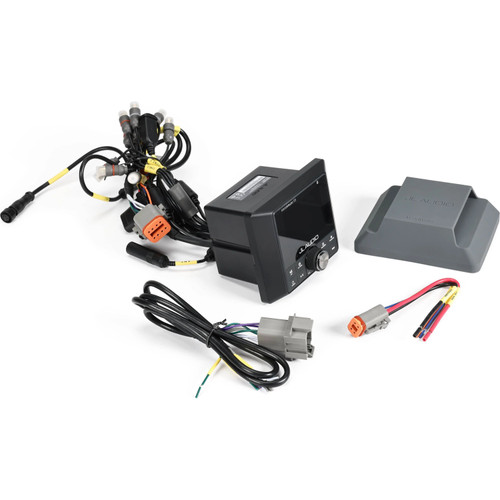 JL Audio MediaMaster 55 Marine Source Unit, NMEA 2000 Certified, 10-16V, IP67, 3-Zone Audio, Bluetooth, 2.8 in Color LCD