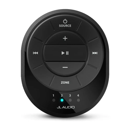 JL Audio MMR-25W Wireless Remote Controller, For JL Audio MediaMaster MM55/MM55-HR/MM105/MM105-HR, Bluetooth Low Energy, 35 ft Range, IP68, CR2032 Battery