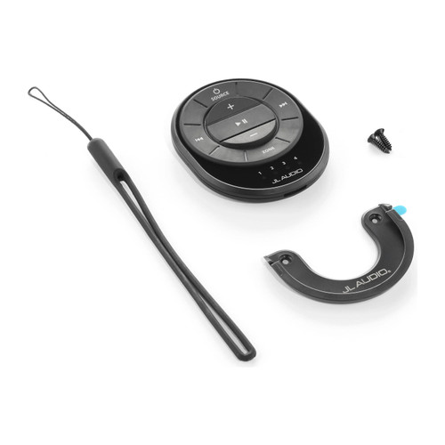 JL Audio MMR-25W Wireless Remote Controller, For JL Audio MediaMaster MM55/MM55-HR/MM105/MM105-HR, Bluetooth Low Energy, 35 ft Range, IP68, CR2032 Battery