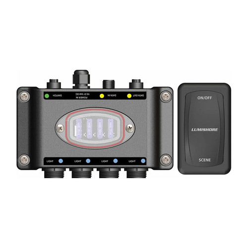 Lumishore SUPRA THX/TIX i-Connect Hub & Switch Kit, For THX/TIX SUPRA Underwater Lights, 4-Light, 10.5-31V DC, IP68