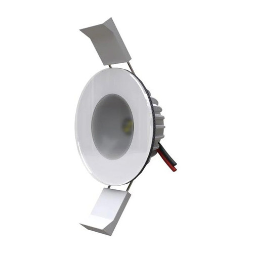 Lumishore ECLIPSE DL55 LED Downlight, Blue/White Light, 12V, IP67, White Finish - Apollo Lighting