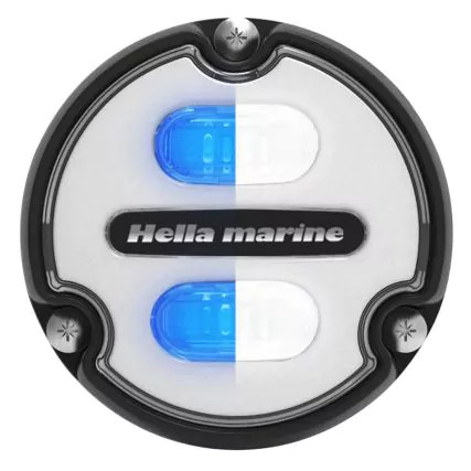 Hella Marine Apelo A1 Underwater LED Light, Blue/White, 1800 lm - Apollo Lighting
