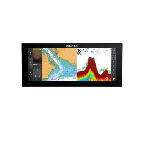 Simrad NSX 3012UW Ultrawide Fishfinder/Chartplotter, No Transducer, 12in Display