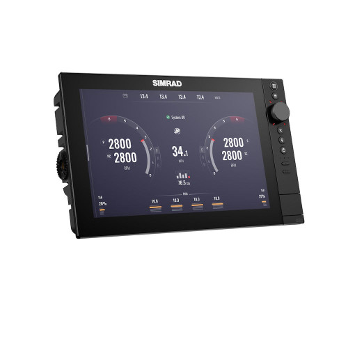 Simrad NSS 4 Multifunction Display, 12/24V, IPX6/IPX7, NMEA 2000, Wi-Fi 5, C-MAP X-Gen Chart Compatible