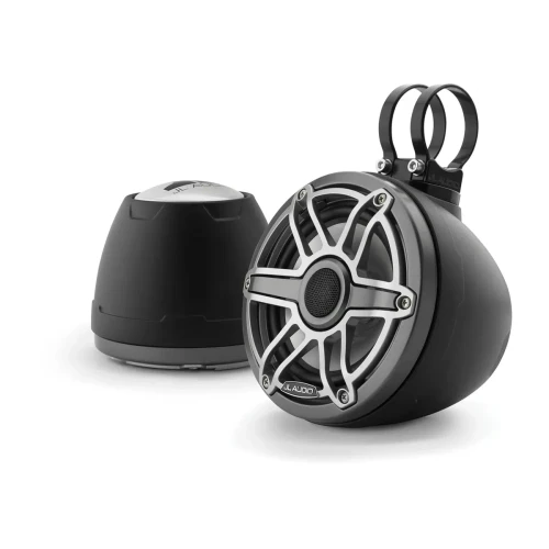 JL Audio M6 VeX 6.5 in Enclosed Coaxial Speaker System, 75W RMS, 4 Ohm, Pair, Sport Grilles