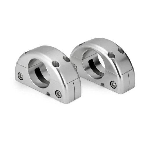 JL Audio Mount Fixture for Enclosed Tower Speaker, For ETXv3 Enclosures, Marine-Grade Aluminum, Clear Anodized Finish, Sold in Pairs - Apollo Lighting